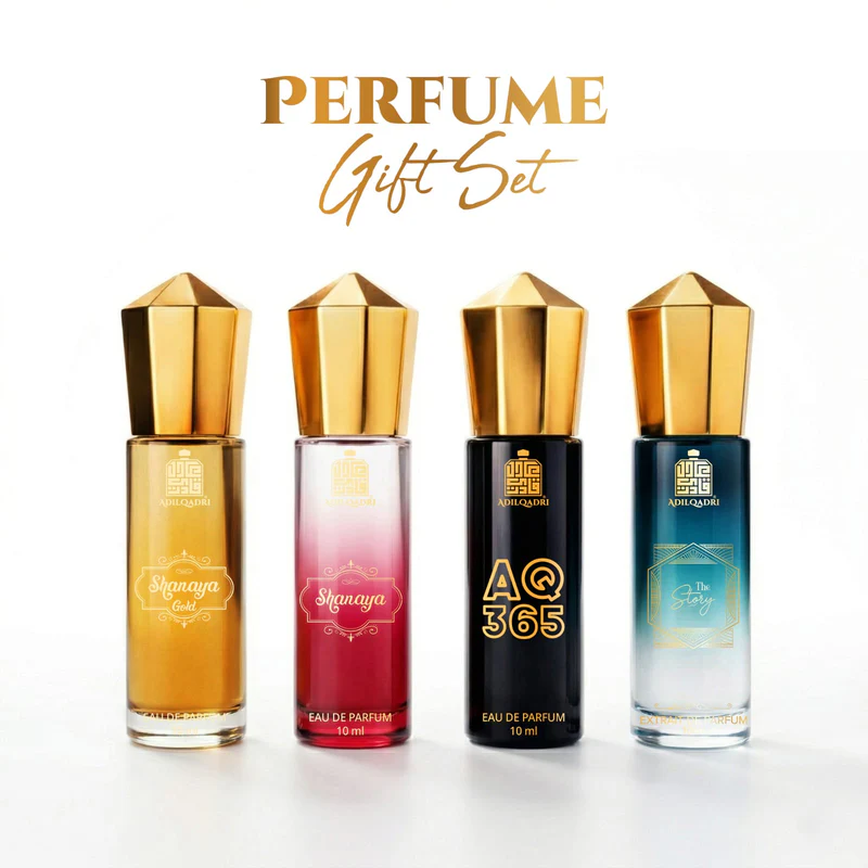 Perfume Gift Set 4 Pcs Premium Perfume Spray