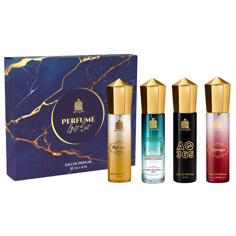 Perfume Gift Set 4 Pcs Premium Perfume Spray